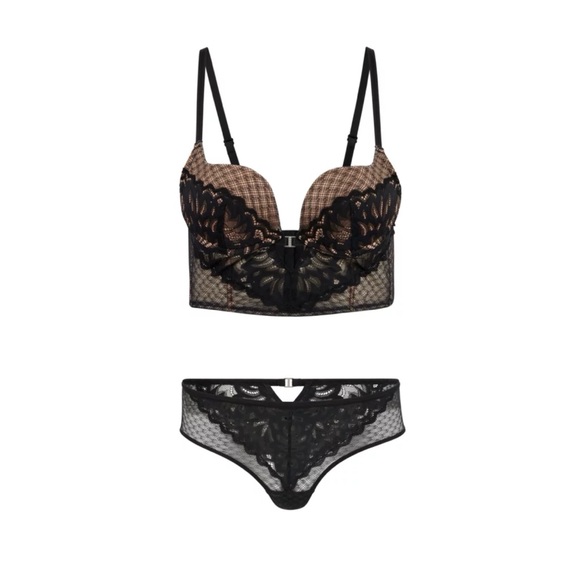 Adore Me Camilla Push Up bra & panty set, 34B/XS - Picture 4 of 5